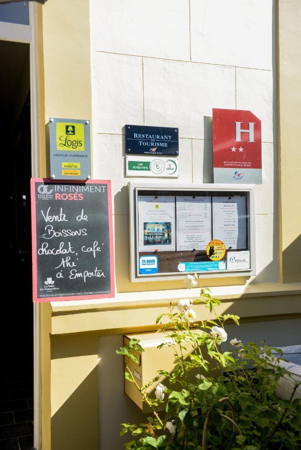 Logis Le Saint Hubert Hotel Haybes Exterior foto