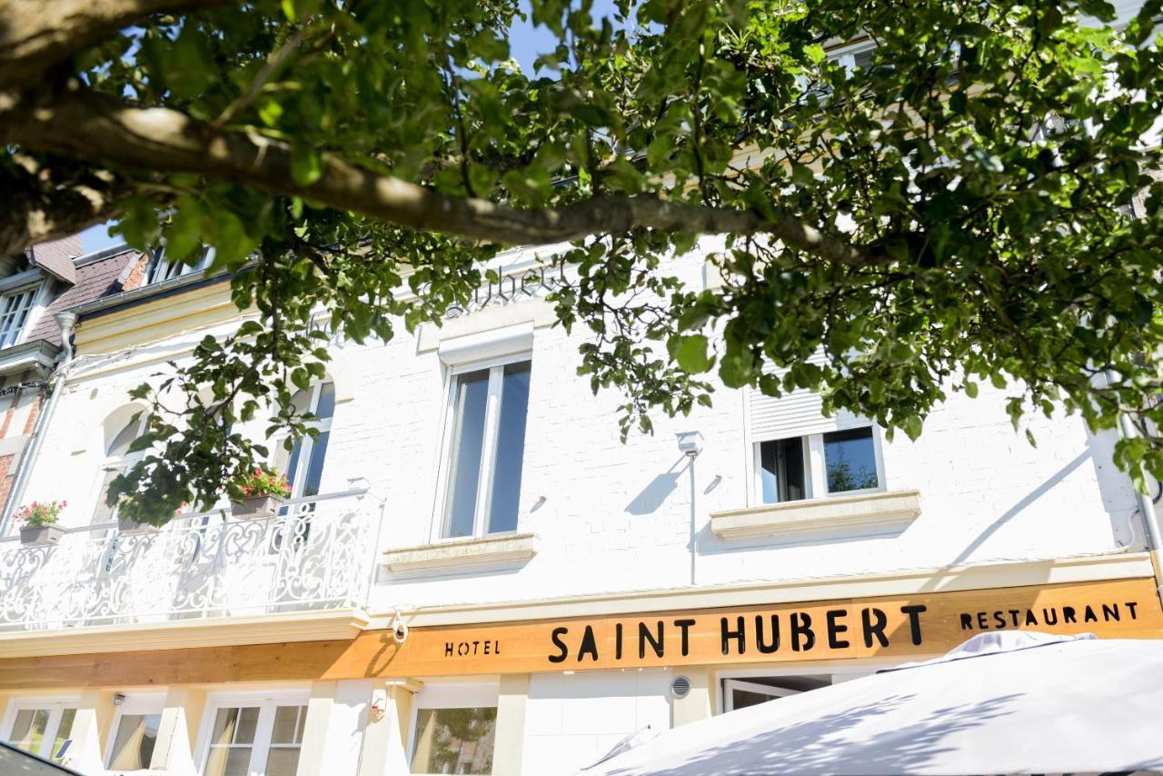Logis Le Saint Hubert Hotel Haybes Exterior foto