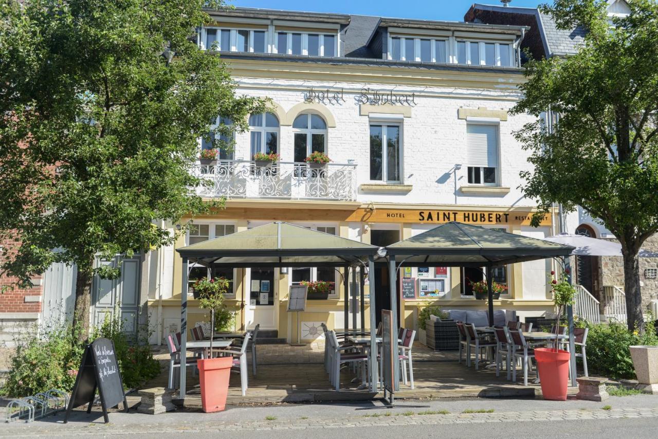 Logis Le Saint Hubert Hotel Haybes Exterior foto